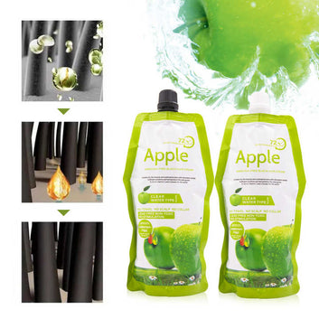 Ammonia Free Apple Fruit Magic Hair Dye Cream Clear Water Type for Men and Women Fast Cover White/Gray Hair Black Hair Dye